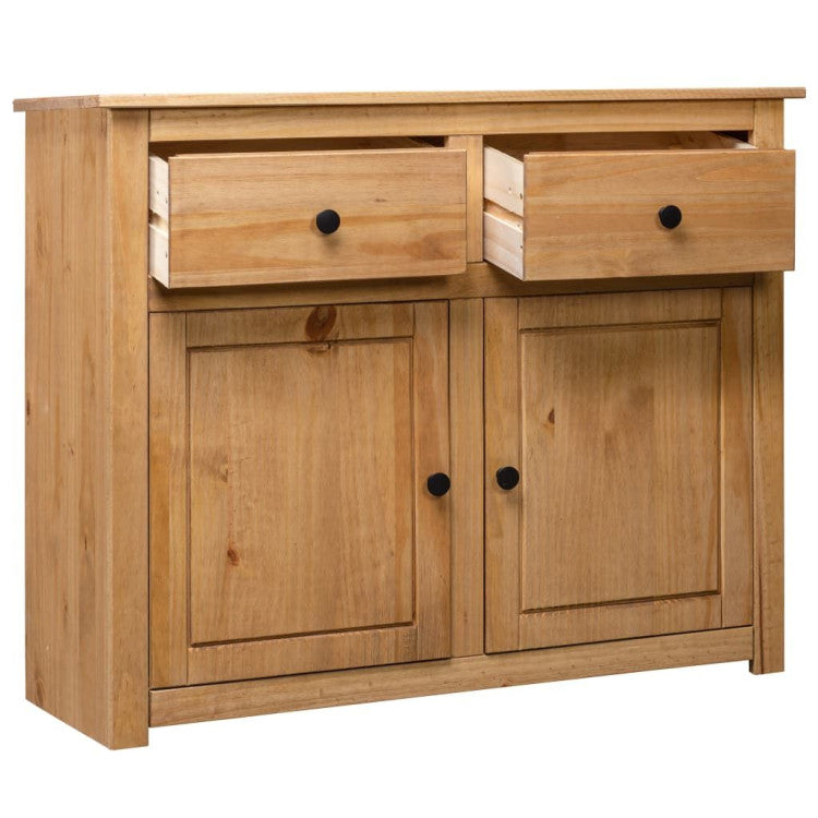 Solid Pinewood Sideboard - FREE DELIVERY