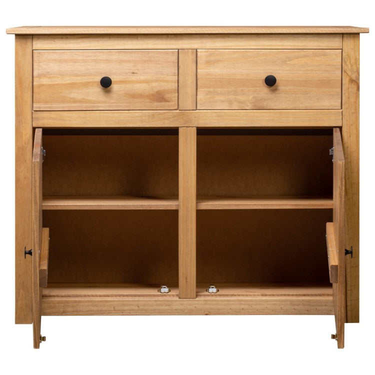 Solid Pinewood Sideboard - FREE DELIVERY