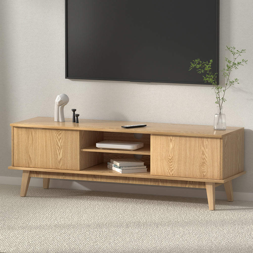 Pine Look 1.4m Tv Unit FREE DELIVERY