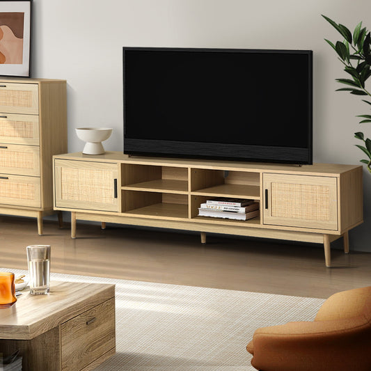 Adelle Rattan 1.8m Tv Unit - FREE DELIVERY