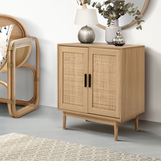 Adelle Rattan Sideboard Cabinit - FREE DELIVERY